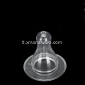 Custom na Food Grade Silicone Baby Nipples